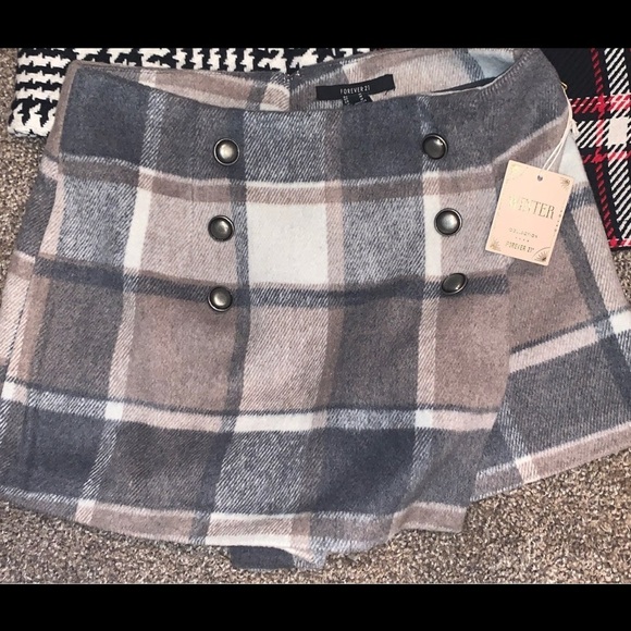 Forever 21 plaid skirt bundle - Picture 5 of 6